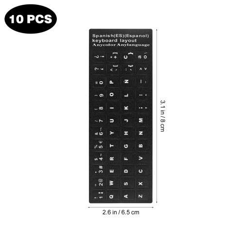 10 pegatinas español para portátil y notebook 1