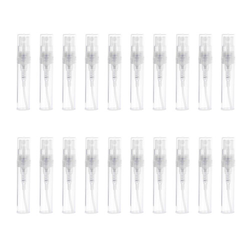 20 . plástico con vacías recargables 2 ml