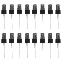 20 uds. boquillas para spray de perfume, repuestos fragancia (negro)