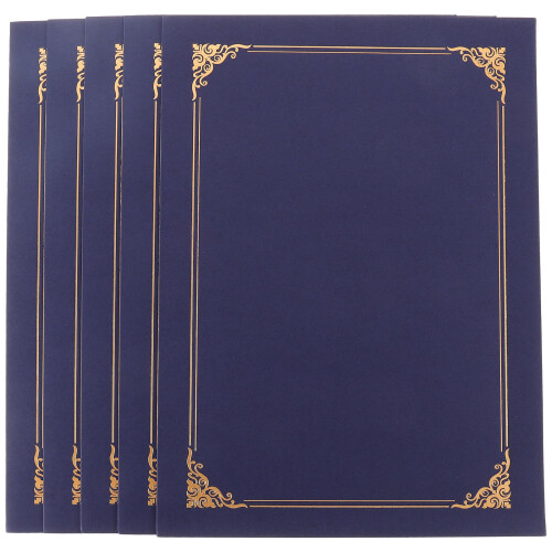 10 unidades fundas para certificados decorativas