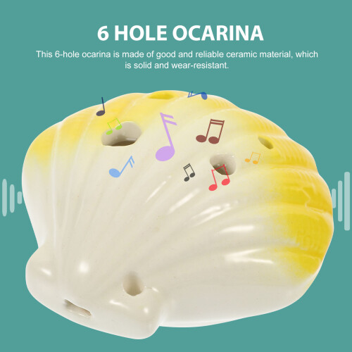 ocarina de con 6 y de caracol 1