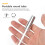 10 . circulares 10 ml para labial, plástico plateado 11