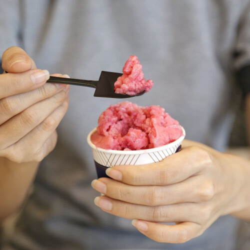 50 Unidades Cucharas Desechables De Plástico Para Y Postres 2