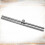 6 uds. recto 11,4 cm plata para broche 4