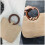 2 unidades de asas redondas de madera para bolsos 11