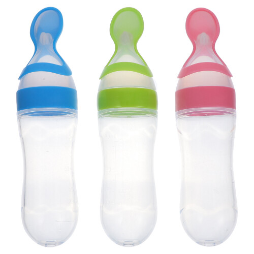 3 piezas biberones para papilla y bebés 2