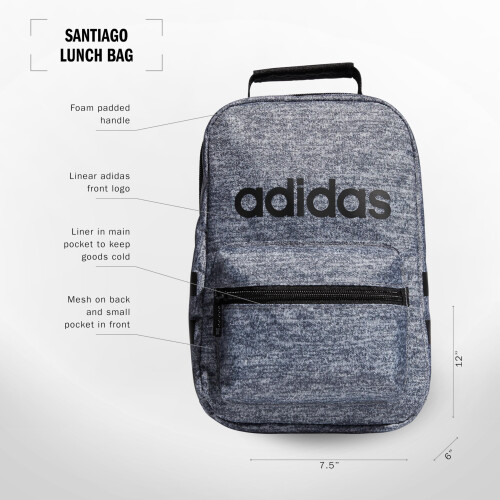 Adidas Santiago ge?oleerde lunchtas (6,5 l) 1