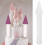 de pastel forma castillo reutilizables espuma boda 10