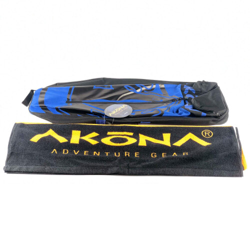 AKONA Sac de plonge avec serviette de plage (bleu grand) 2