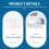 caja almacenamiento prótesis dental con , y 8