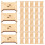 100 uds tableros madera enrollar hilo, y 1