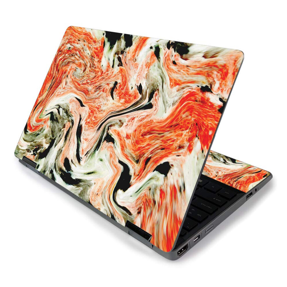 Mightyskins Skin For Hp Pavilion X360 11"""" (2019) - Marble Madness | Protective Durable And Unique Vinyl Decal Wrap Cover | Easy To Apply Remove 719281465483