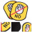 2Pièces Stickers Collier Imperméables Identification Facile 8