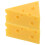 2 unidades queso simulado triangular para exhibición en pastelería 5