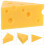 2 unidades queso simulado triangular para exhibición en pastelería 4