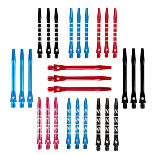 27 uds. varillas 4,5 mm aluminio para dardos, 2