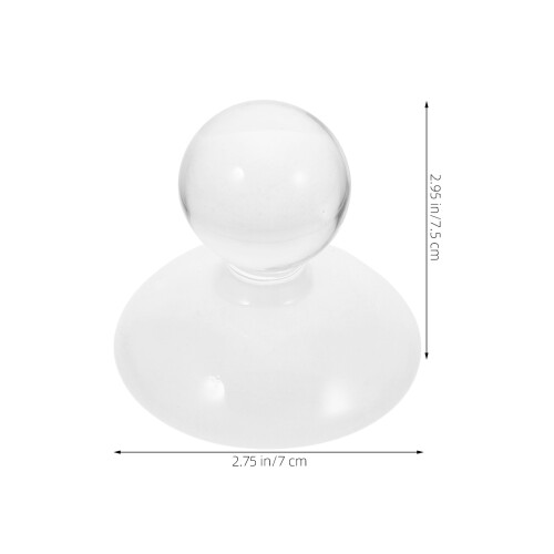 molino de cristal con pilón para hierbas, especias y 1