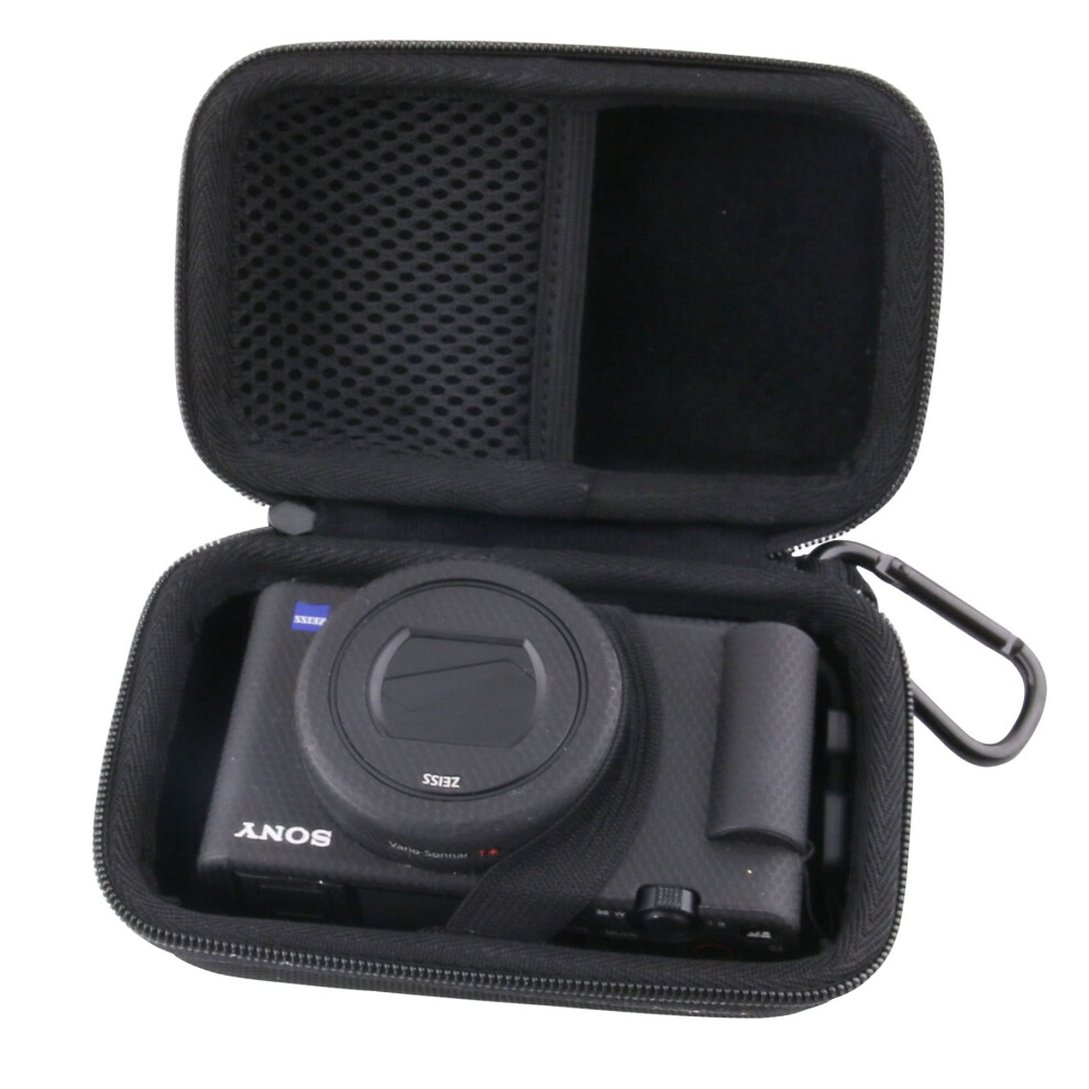 Waiyucn Hard Eva Carrying Case For Sony Zv-1/ Zv-1F/ Zv-1 Ii Digital Camera Case (Small) Black 9414056486786
