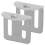 2 uds. soportes interruptor y marco puerta auto 9
