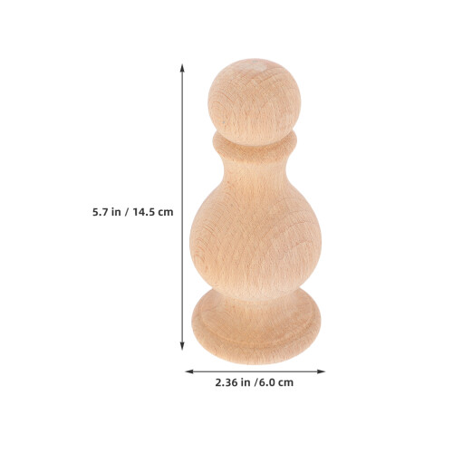 2 . remates madera sin terminar estilo Roma para muebles y 2