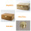 30 Stuks Vintage Hengselvergrendeling Lade Accessoire 11