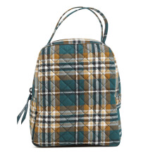 Vera Bradley lunchtas van katoen voor dames, boomgaard, geruit, ?n maat