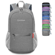ZOMAKE Zaino da Trekking Leggero e Comprimibile da 10 Litri - Piccolo Zaino da Trekking da Viaggio per Donna Uomo - Zaino da Giorno Pieghevole Re