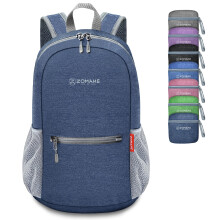 ZOMAKE Zaino da Trekking Leggero e Comprimibile da 10 Litri - Zaino da Trekking da Viaggio Piccolo per Donna Uomo - Zaino da Giorno Pieghevole Re