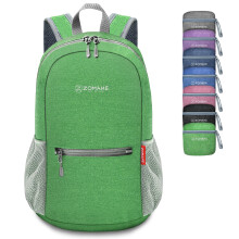 ZOMAKE Zaino da Trekking Leggero e Comprimibile da 10 Litri - Piccolo Zaino da Trekking da Viaggio per Donna Uomo - Zaino da Giorno Pieghevole Re