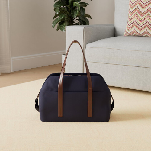 Samsonite Samsonite Virtuosa Weekender Duffel Borsone da notte con custodia per computer portatile Navy 1