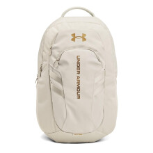 Under Armour Hustle 6.0 Pro Rugzak, Summit Wit/Metaal Goud, Eén Maat