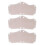 6 uds absorbente para casco reutilizable con 1