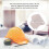 6 uds absorbente para casco reutilizable con 11