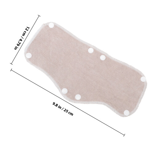 6 uds absorbente para casco reutilizable con 1