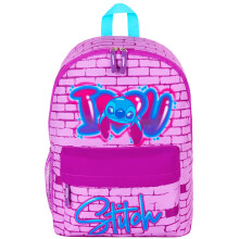 Disney Stitch Rucksack fr Mdchen, Teenager, Schultasche, Kinder-Bchertasche, Schulbedarf, Geschenke (Rosa)