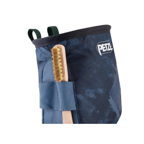 PETZL SAKA Ergonomischer Kreidebeutel mit Grtel, Dunkelgrau 2