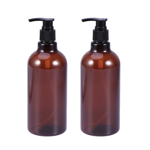2 . 500 ml con para aceite, líquido y maquillaje