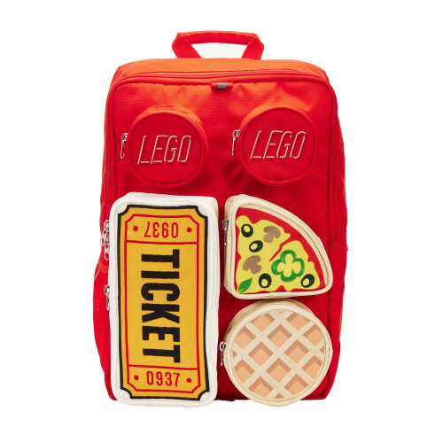LEGO LEGO BRICK TILE BACKPACK - RED 1