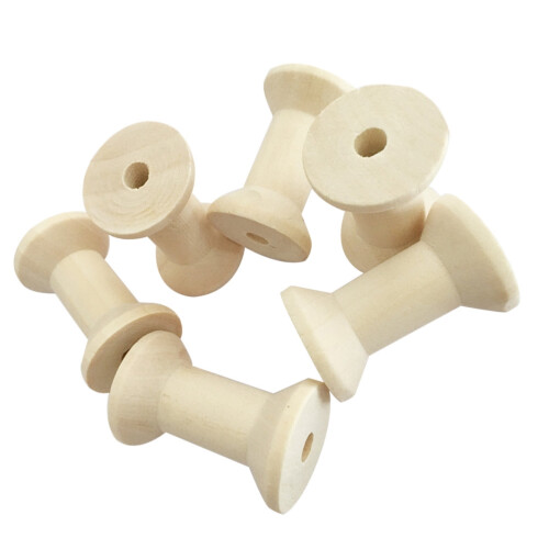 20 vacías de madera natural 4 cm para