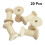 20 vacías de madera natural 4 cm para 3