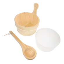 Juego De Accesorios Para Sauna Y Madera