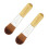 2 unidades mini base mango madera nailon portátiles 6