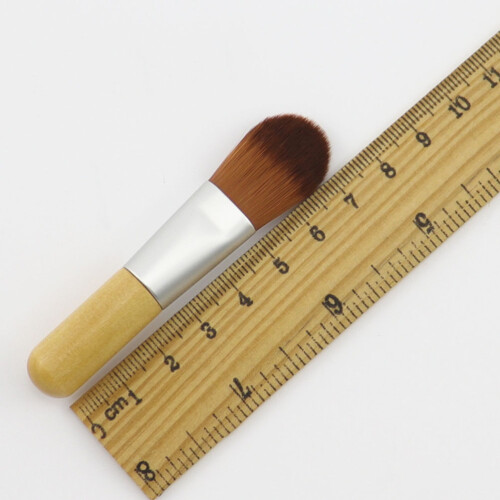 2 unidades mini base mango madera nailon portátiles 2