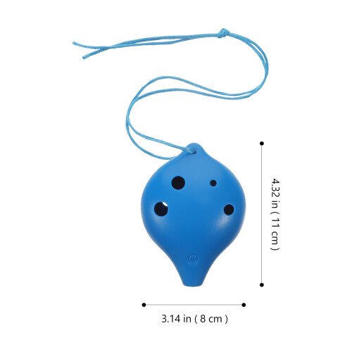 ocarina de plástico de 6 para principiantes y práctica 2