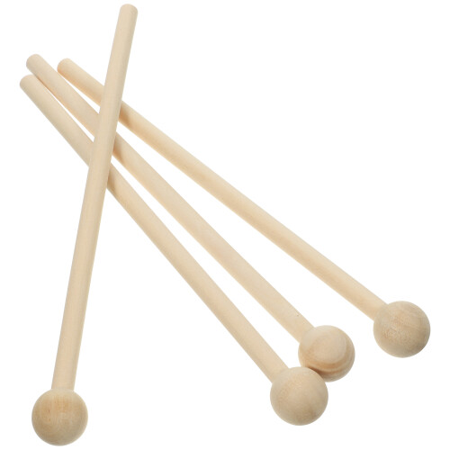 4 de madera para instrumentos de percusión, accesorios y piezas