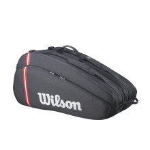 WILSON 2025 Tour Tennisrackettas - Zwart/Rood/Wit Biedt plaats aan maximaal 12 rackets