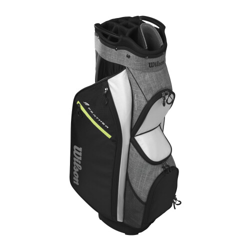 Wilson Wilson Feather Golf Cart Bag  Schwarz/Grau/Wei 1