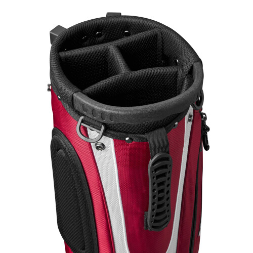 Wilson Wilson QS Golf Stand Bag  Rot/Wei/Schwarz 2