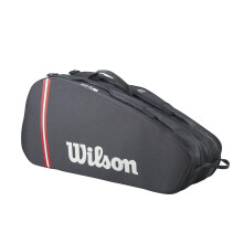 WILSON 2025 Tour Tennismailalaukku - musta/punainen/valkoinen mahtuu jopa 6 mailaa