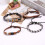 vintage de y cuero , , 4 unidades 6
